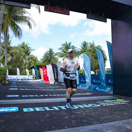 Race photo from Belitung Multisport Festival