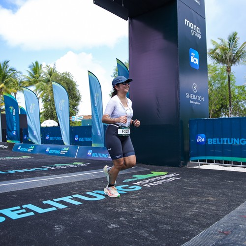 Race photo from Belitung Multisport Festival