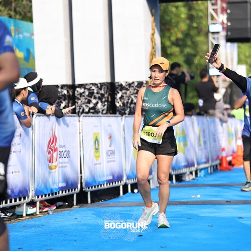 Race photo from BOGORUN 2026