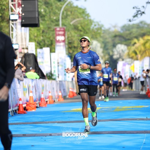 Race photo from BOGORUN 2026