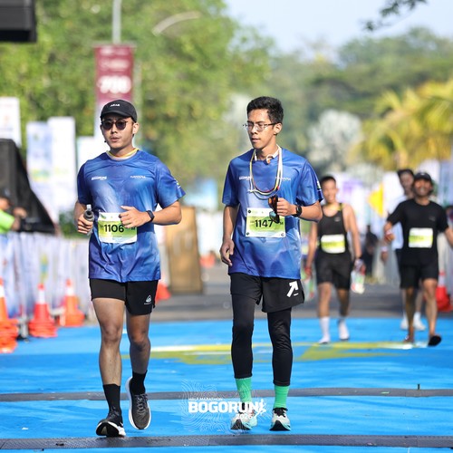 Race photo from BOGORUN 2026