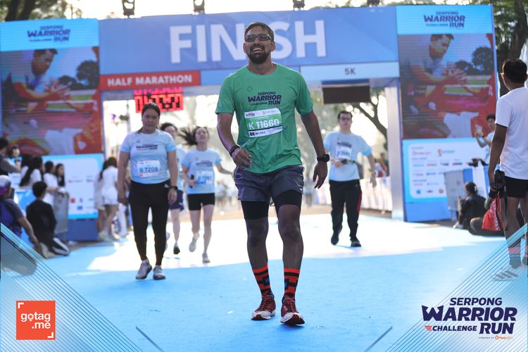 Race photo from SERPONG WARRIOR CHALLENGE RUN