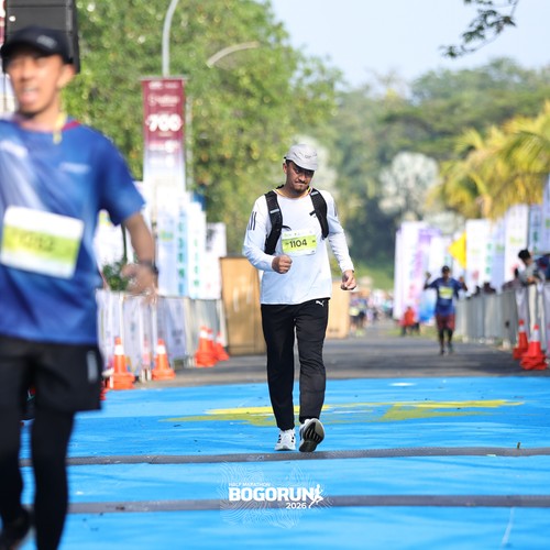 Race photo from BOGORUN 2026