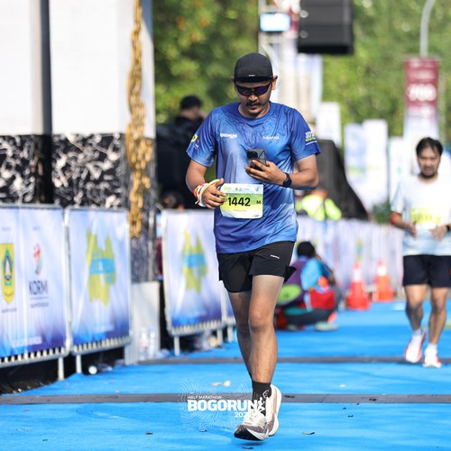Race photo from BOGORUN 2026