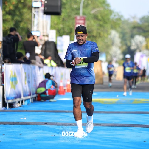 Race photo from BOGORUN 2026