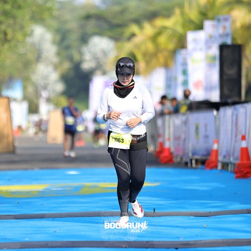 Race photo from BOGORUN 2026