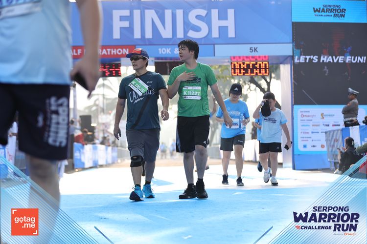 Race photo from SERPONG WARRIOR CHALLENGE RUN
