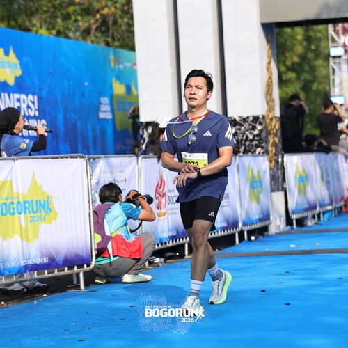 Race photo from BOGORUN 2026