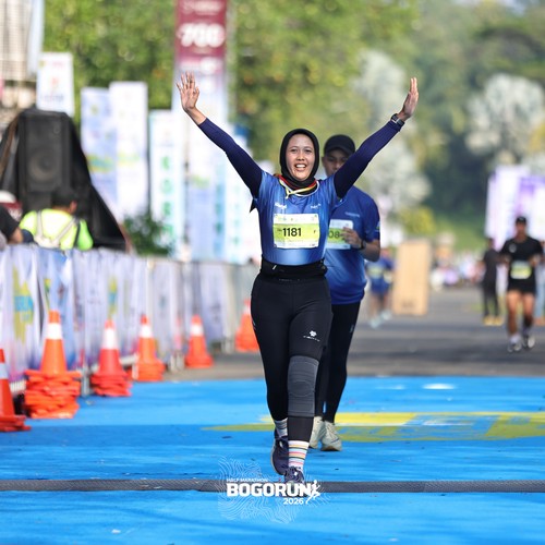 Race photo from BOGORUN 2026