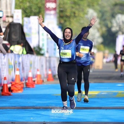 Race photo from BOGORUN 2026