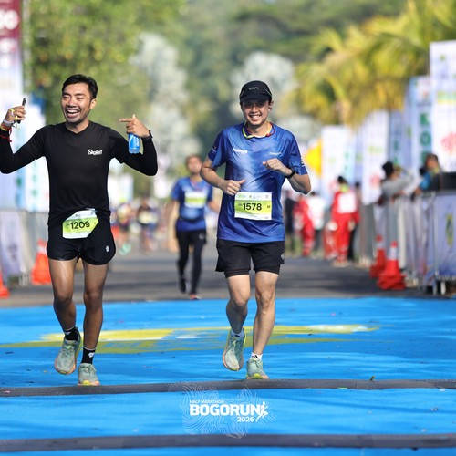 Race photo from BOGORUN 2026