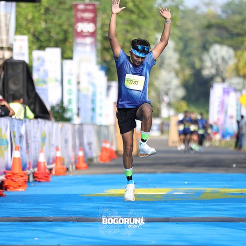 Race photo from BOGORUN 2026