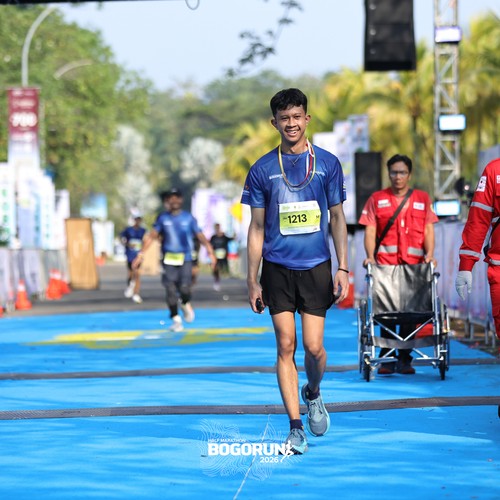 Race photo from BOGORUN 2026