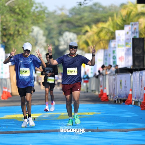 Race photo from BOGORUN 2026