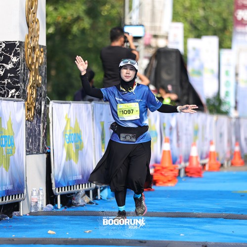 Race photo from BOGORUN 2026
