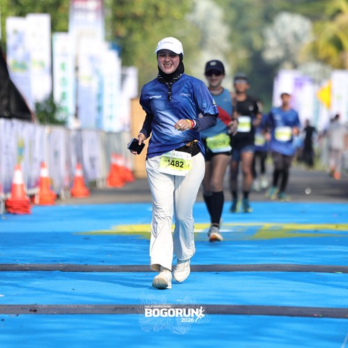 Race photo from BOGORUN 2026