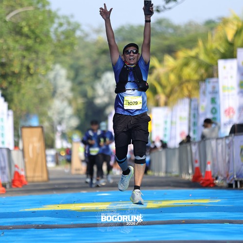 Race photo from BOGORUN 2026