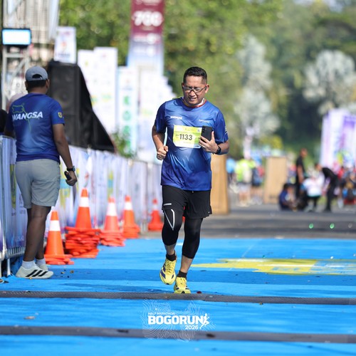 Race photo from BOGORUN 2026