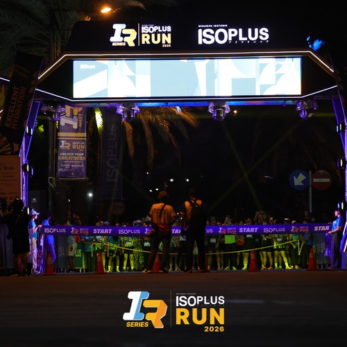 Race photo from ISOPLUS RUN 2026 - JAKARTA