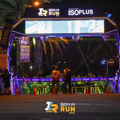 Race photo from ISOPLUS RUN 2026 - JAKARTA