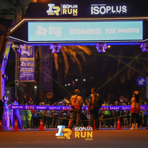 Race photo from ISOPLUS RUN 2026 - JAKARTA