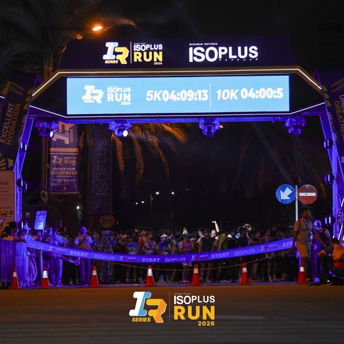 Race photo from ISOPLUS RUN 2026 - JAKARTA