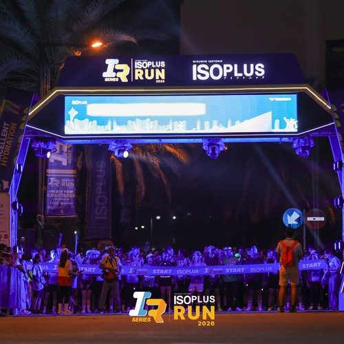 Race photo from ISOPLUS RUN 2026 - JAKARTA