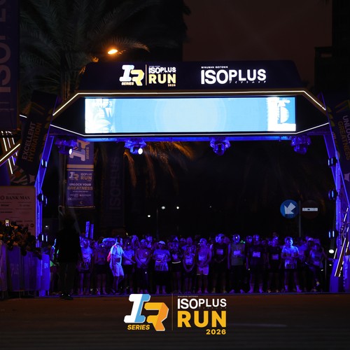 Race photo from ISOPLUS RUN 2026 - JAKARTA