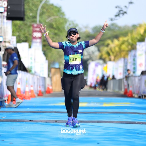 Race photo from BOGORUN 2026