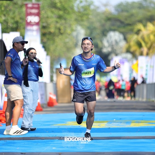 Race photo from BOGORUN 2026