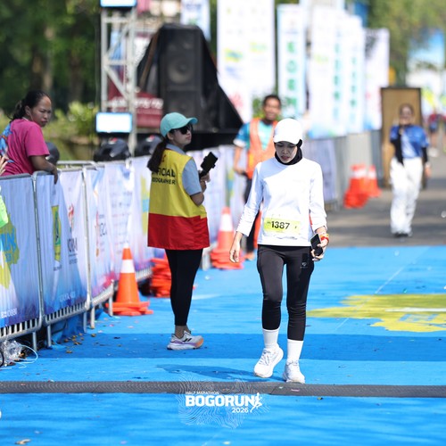 Race photo from BOGORUN 2026
