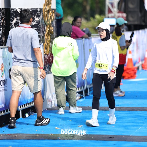 Race photo from BOGORUN 2026