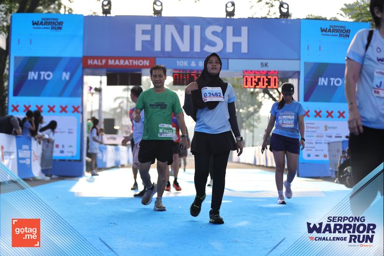 Race photo from SERPONG WARRIOR CHALLENGE RUN