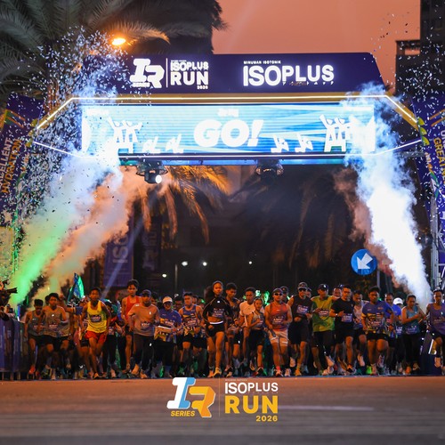 Race photo from ISOPLUS RUN 2026 - JAKARTA