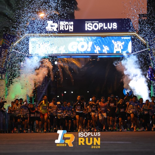 Race photo from ISOPLUS RUN 2026 - JAKARTA