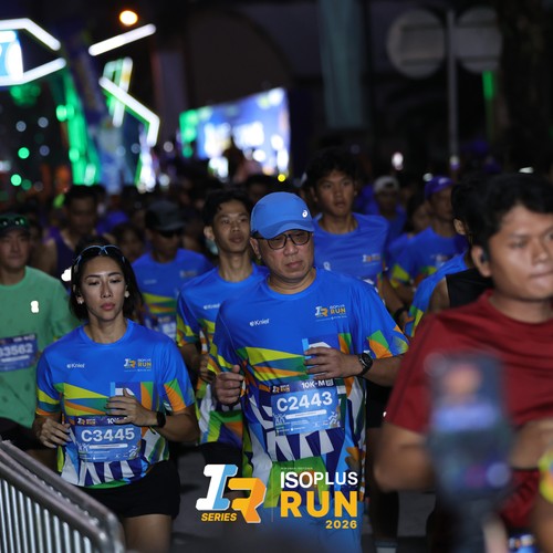 Race photo from ISOPLUS RUN 2026 - JAKARTA