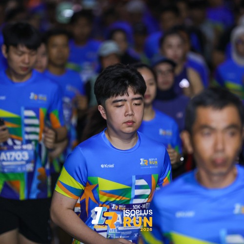 Race photo from ISOPLUS RUN 2026 - JAKARTA