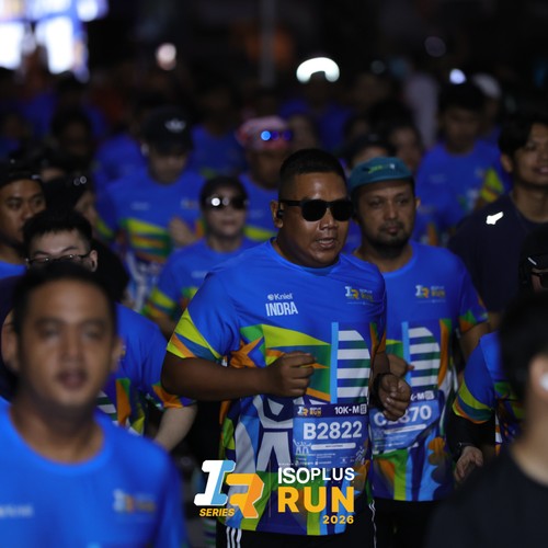 Race photo from ISOPLUS RUN 2026 - JAKARTA