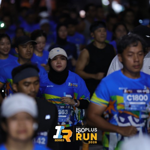 Race photo from ISOPLUS RUN 2026 - JAKARTA