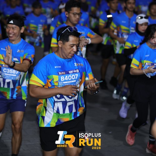 Race photo from ISOPLUS RUN 2026 - JAKARTA