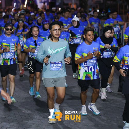 Race photo from ISOPLUS RUN 2026 - JAKARTA
