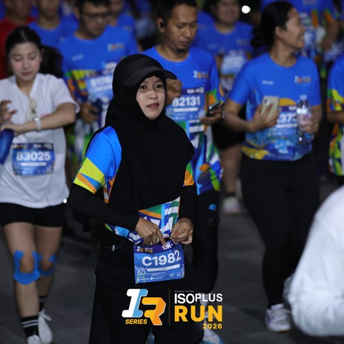 Race photo from ISOPLUS RUN 2026 - JAKARTA