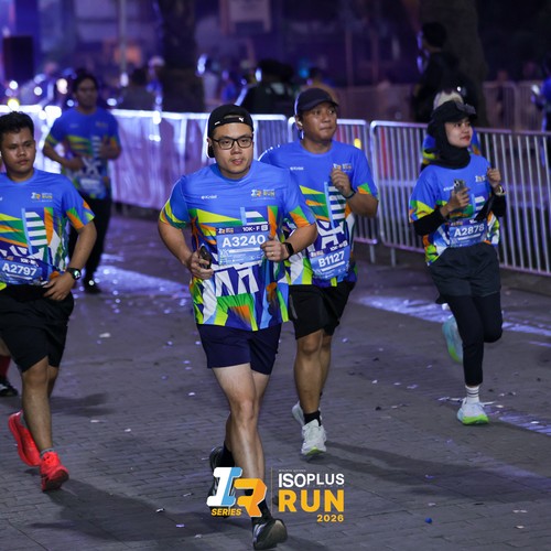 Race photo from ISOPLUS RUN 2026 - JAKARTA