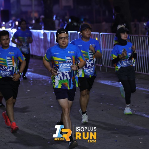 Race photo from ISOPLUS RUN 2026 - JAKARTA