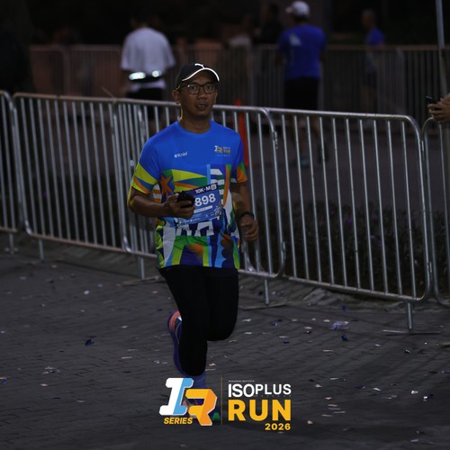 Race photo from ISOPLUS RUN 2026 - JAKARTA