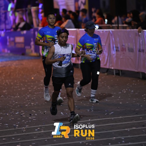 Race photo from ISOPLUS RUN 2026 - JAKARTA