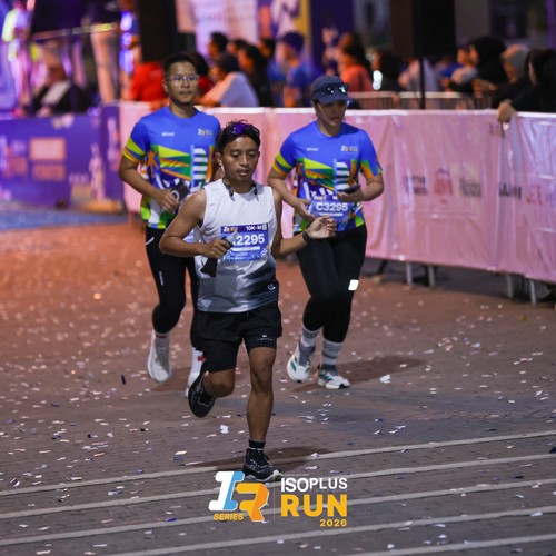 Race photo from ISOPLUS RUN 2026 - JAKARTA