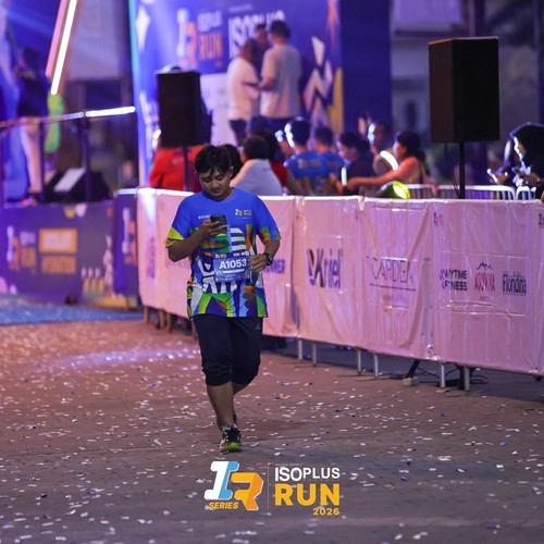 Race photo from ISOPLUS RUN 2026 - JAKARTA