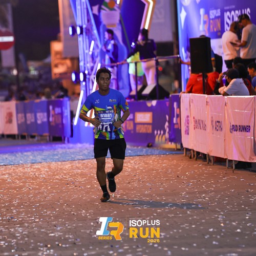 Race photo from ISOPLUS RUN 2026 - JAKARTA