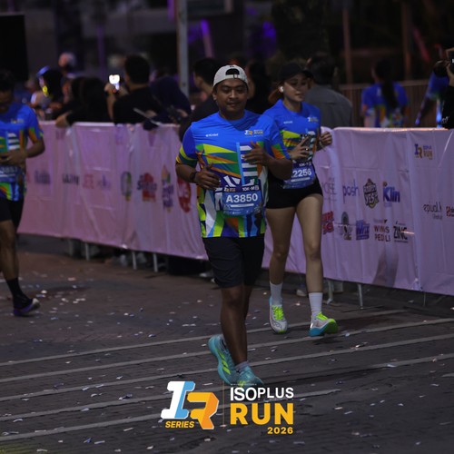 Race photo from ISOPLUS RUN 2026 - JAKARTA